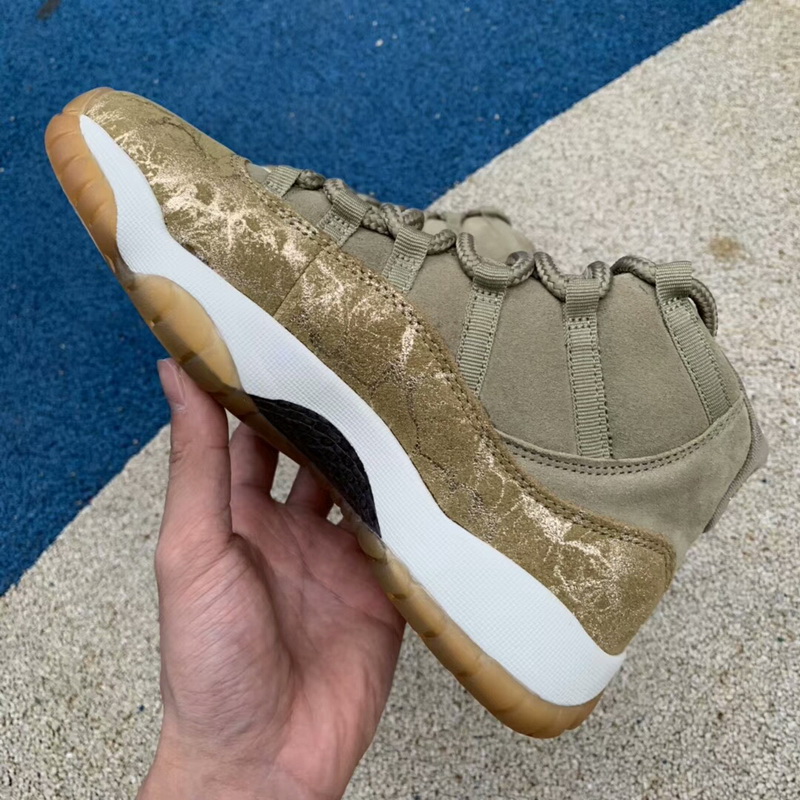 Authentic Air Jordan 11 Neutral Olive